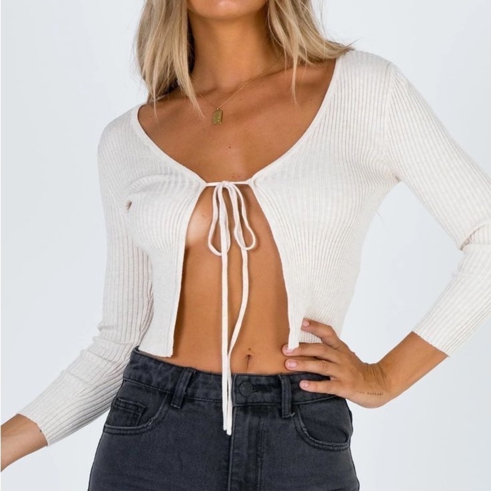 PRINCESS POLLY Cudal Top Beige
